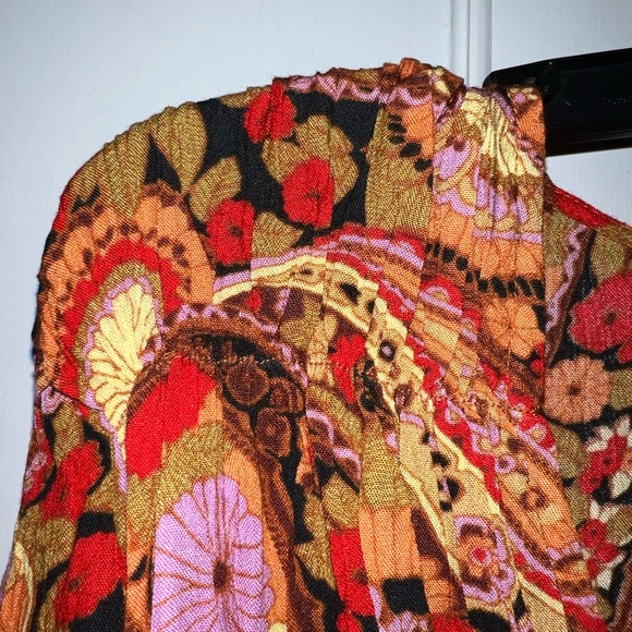 Billabong Catching Feelings Peplum Top NWT Med - Picture 8 of 9